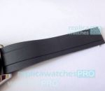 Replacement Rolex Strap- Rolex Oysterflex Strap 20mm - Elongated Rubber Bracelet